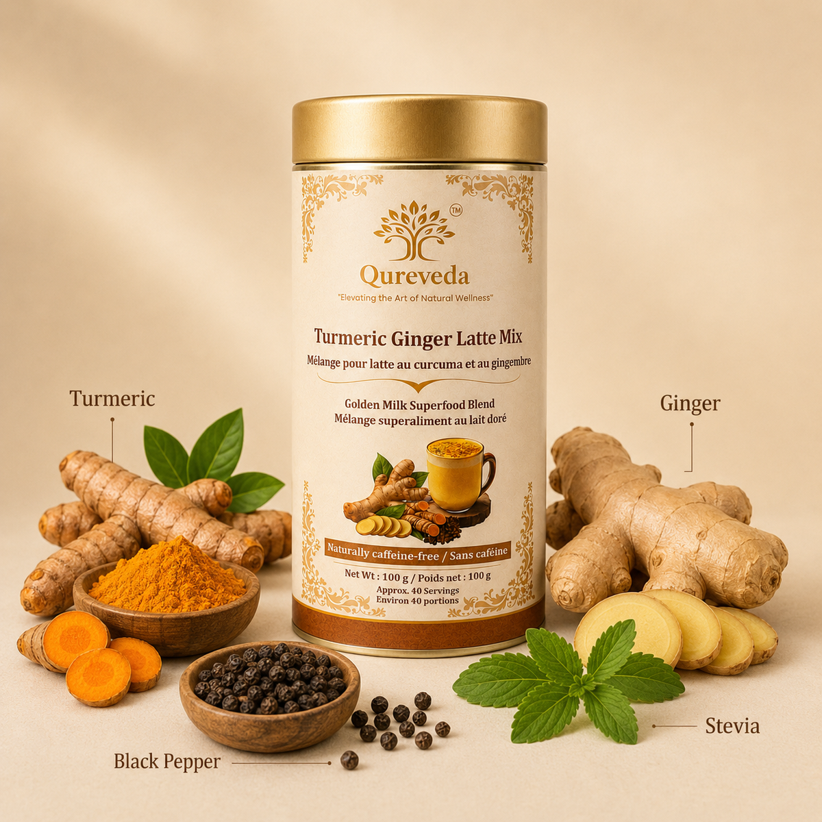 Turmeric Ginger Latte Mix