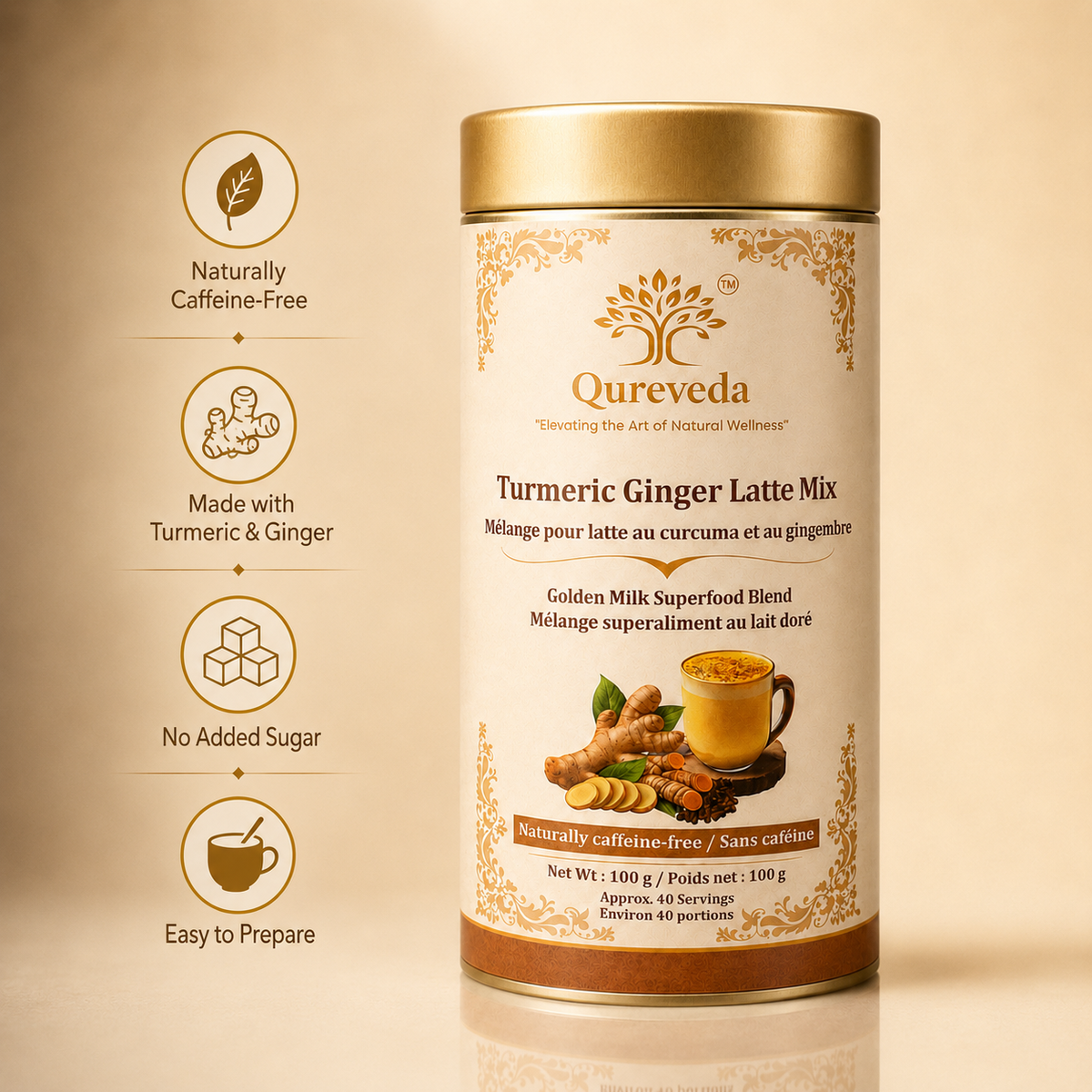 Turmeric Ginger Latte Mix