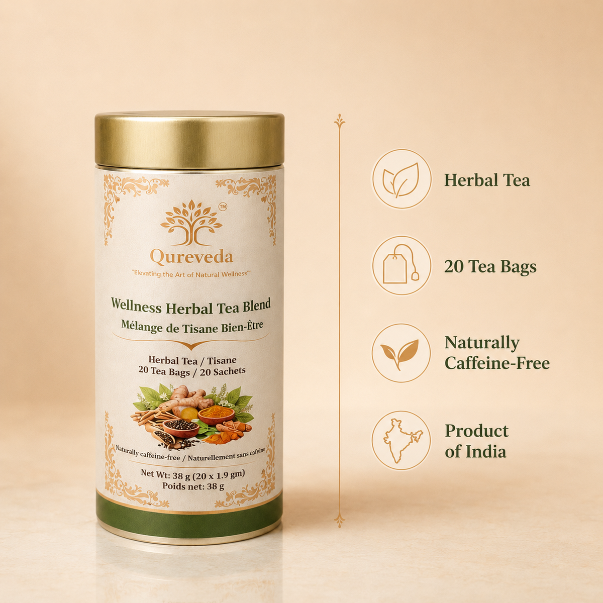 Wellness Herbal Blend Tea