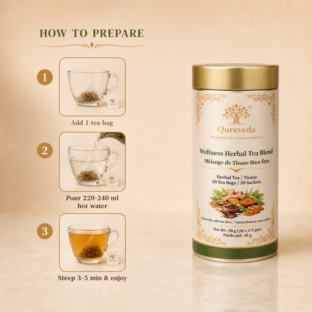 Wellness Herbal Blend Tea