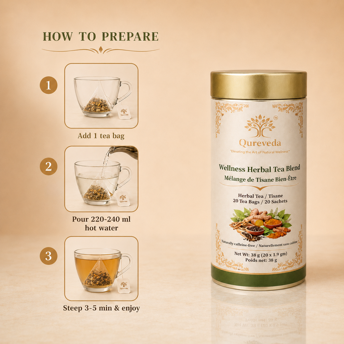 Wellness Herbal Blend Tea