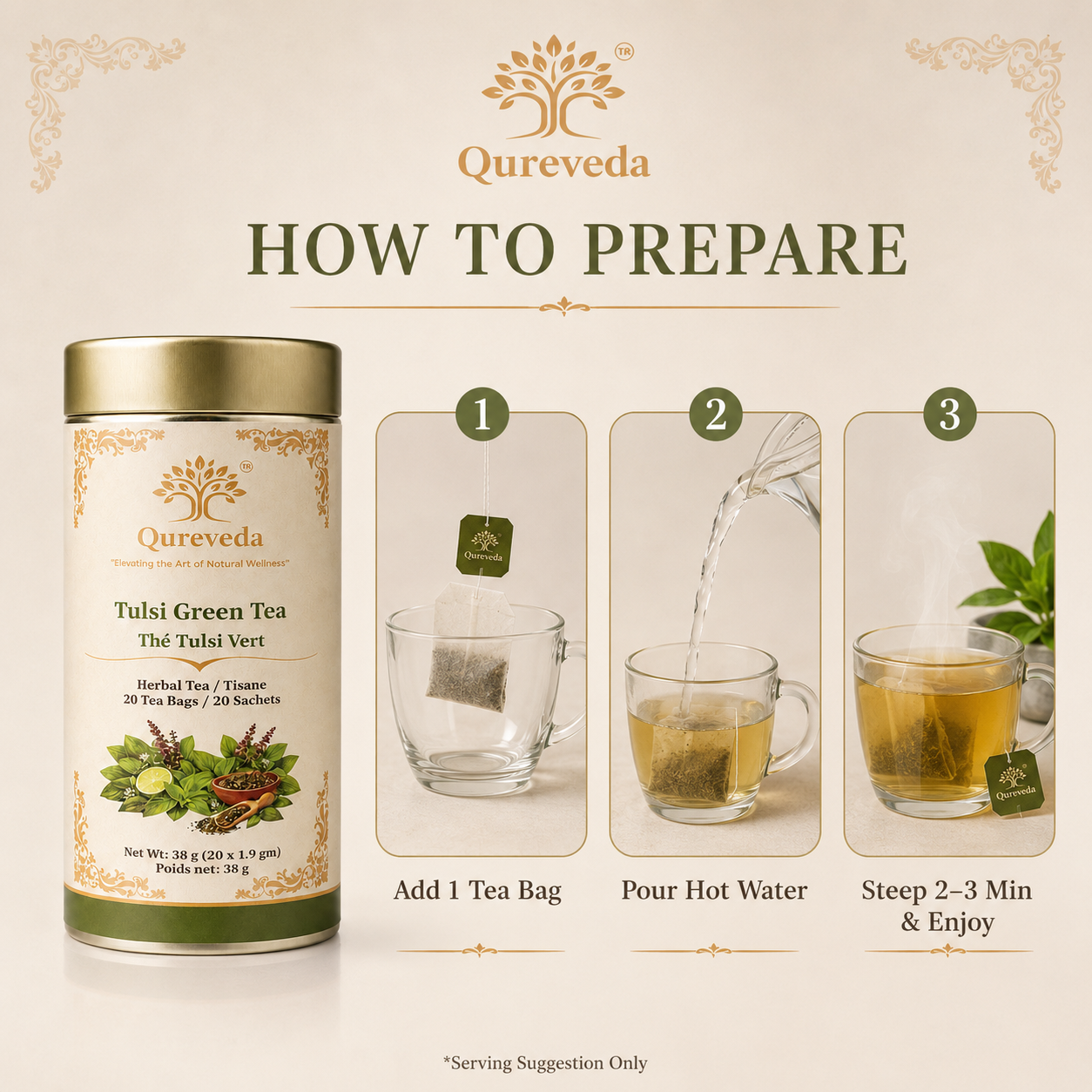 Tulsi Green Tea