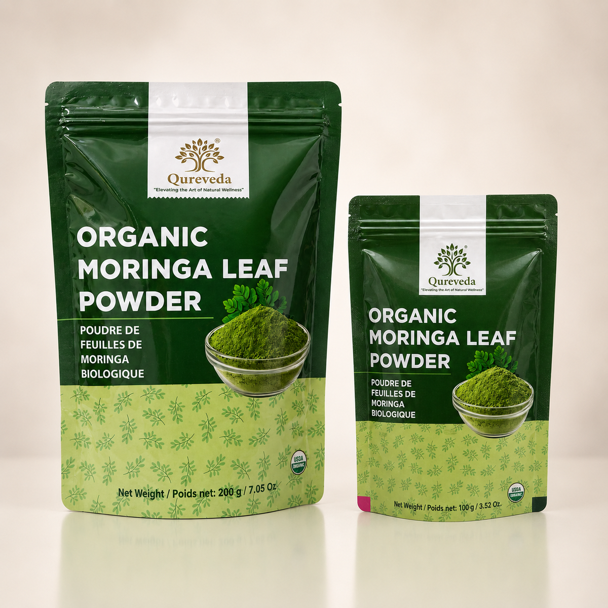 Organic Handpicked Moringa Leaf Powder