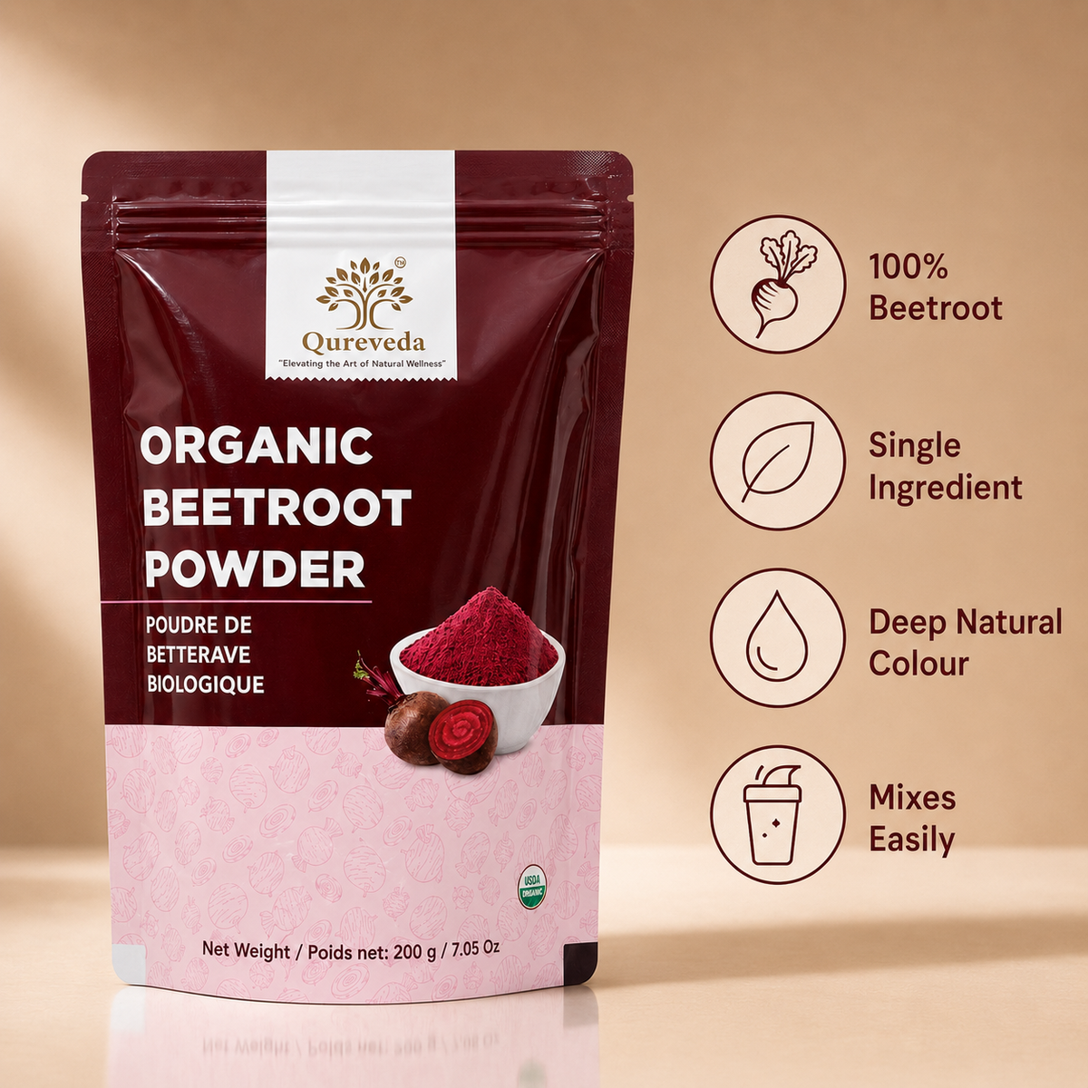 Organic Beetroot Powder