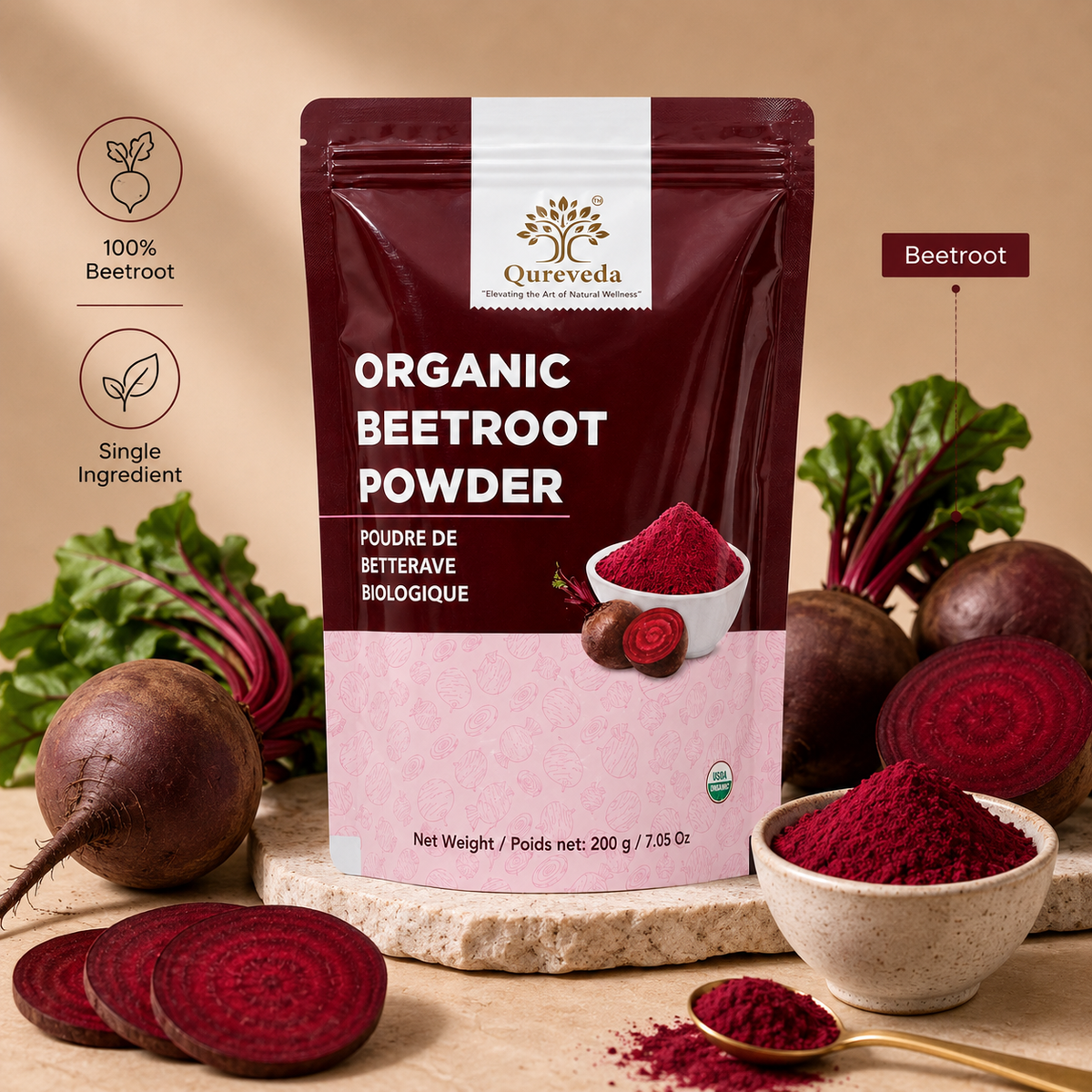 Organic Beetroot Powder