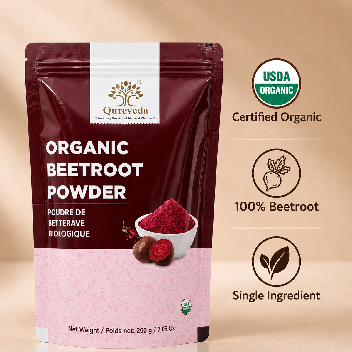 Organic Beetroot Powder