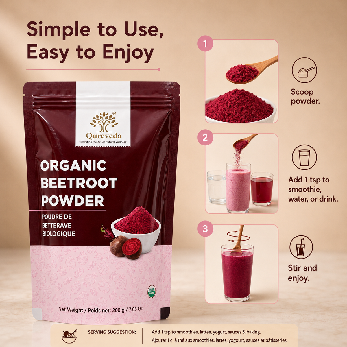 Organic Beetroot Powder