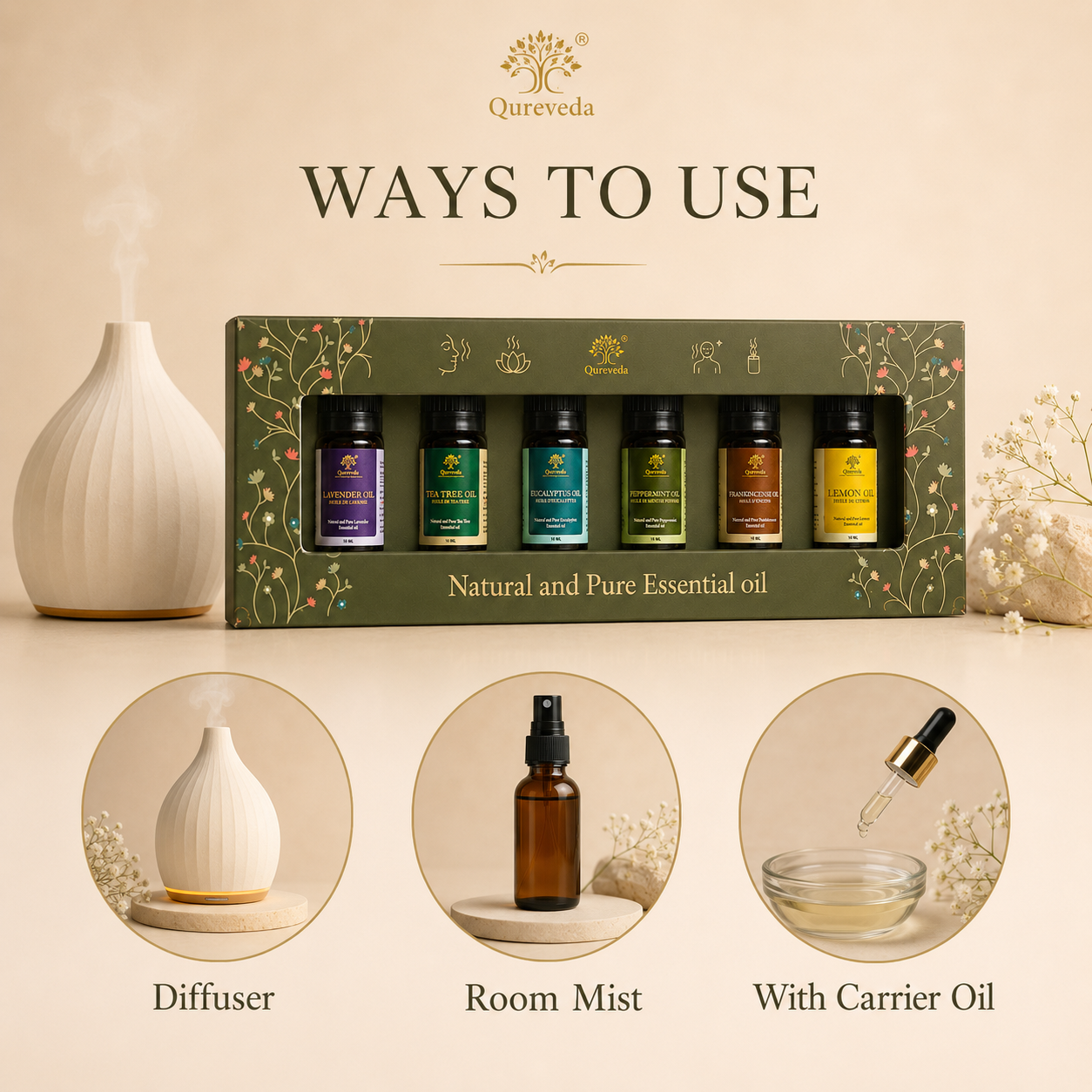 Essential Oils Set of 6