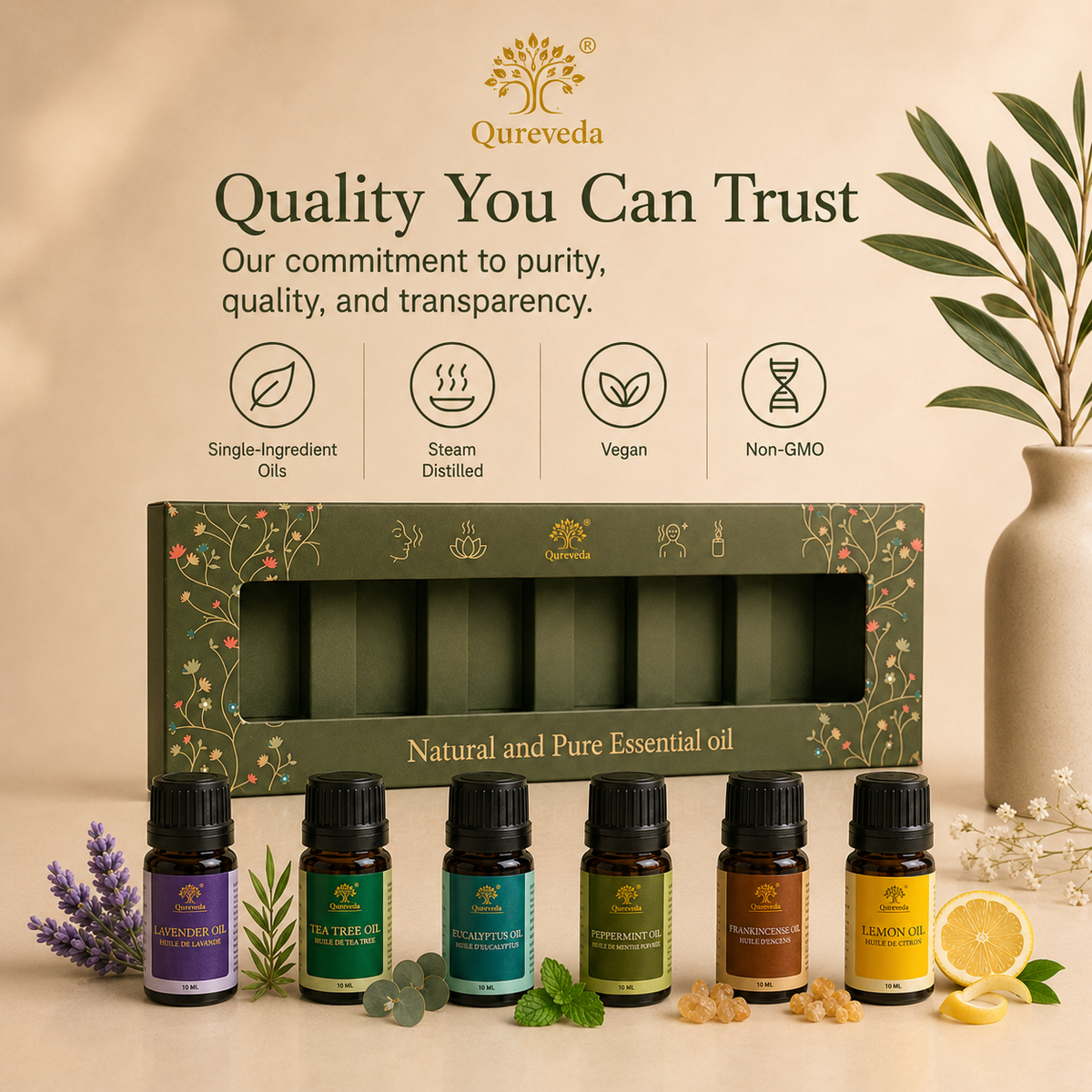 Essential Oils Set of 6